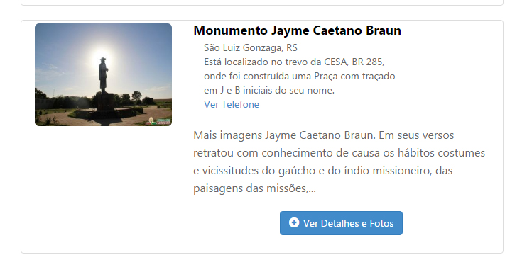 Monumento Jayme Caetano Brasun